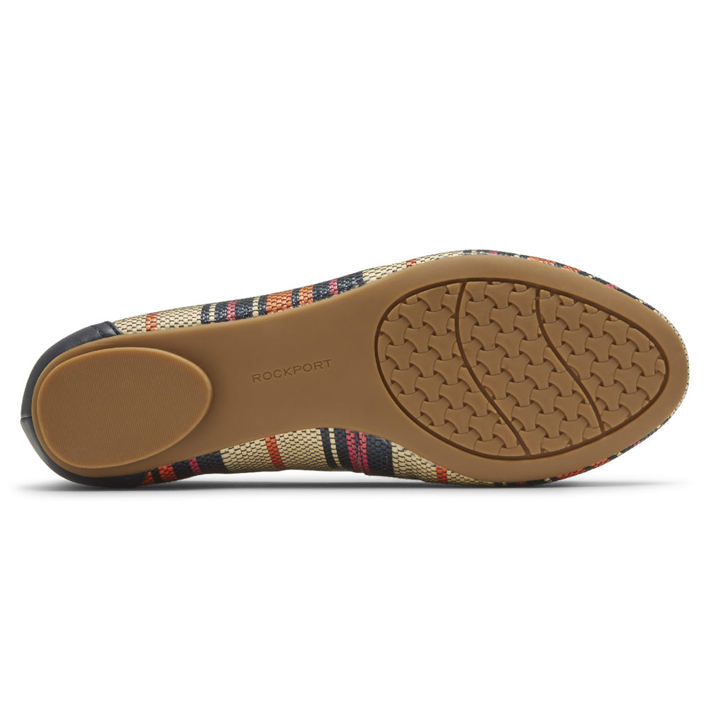 Rockport Womens Flats Multicolor - Reagan Bow - UK 548-UGQXWM